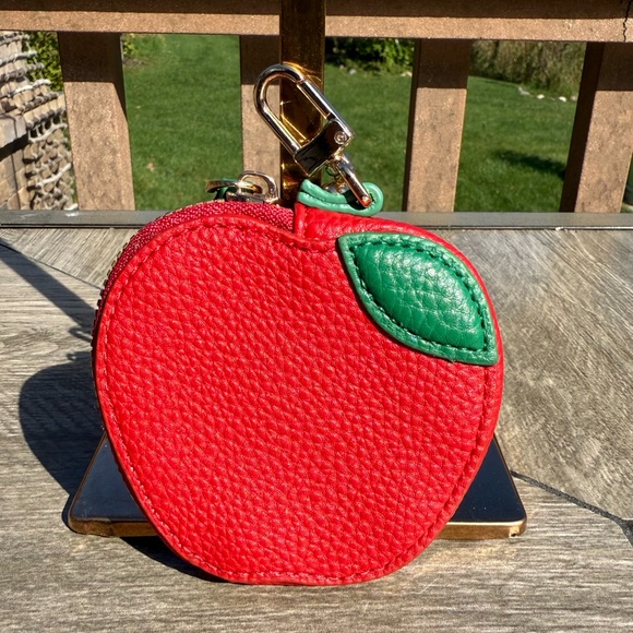 skymallboutique Accessories - Red Apple-Shaped coin Purse